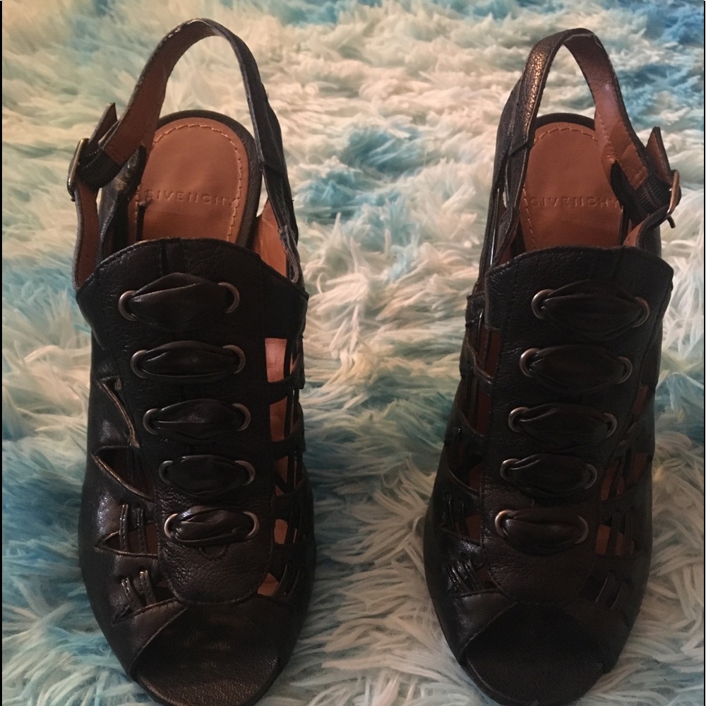 Leather givenchy shoes